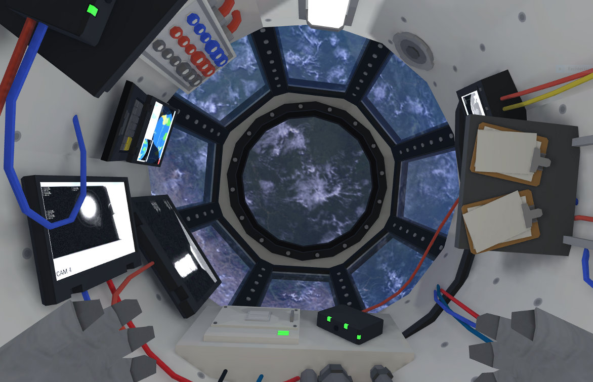 Besuche die Raumstation